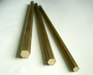 Messing Ms58 Sechskant 19mm L= 100mm